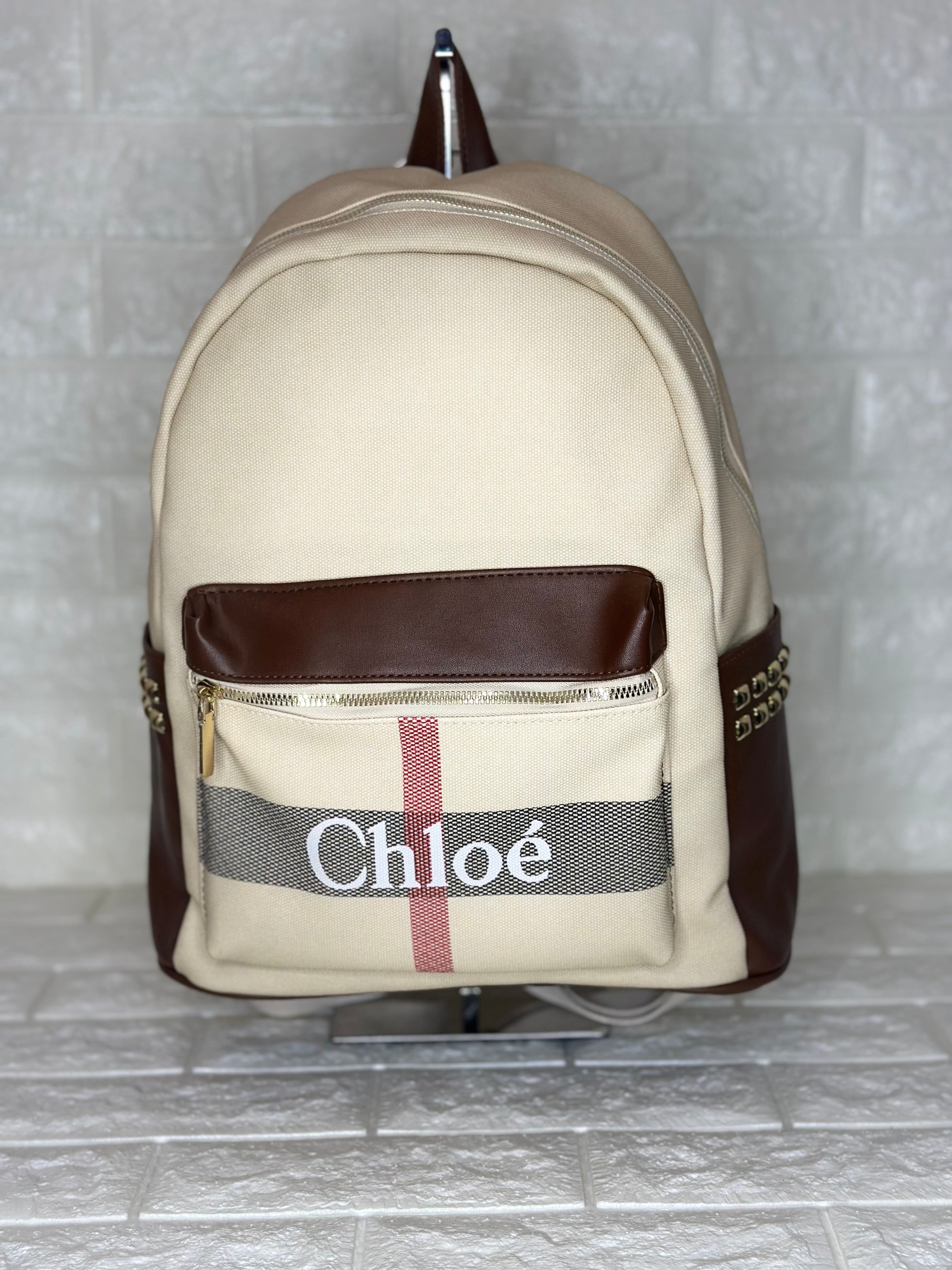 Chloé Beige Backpack