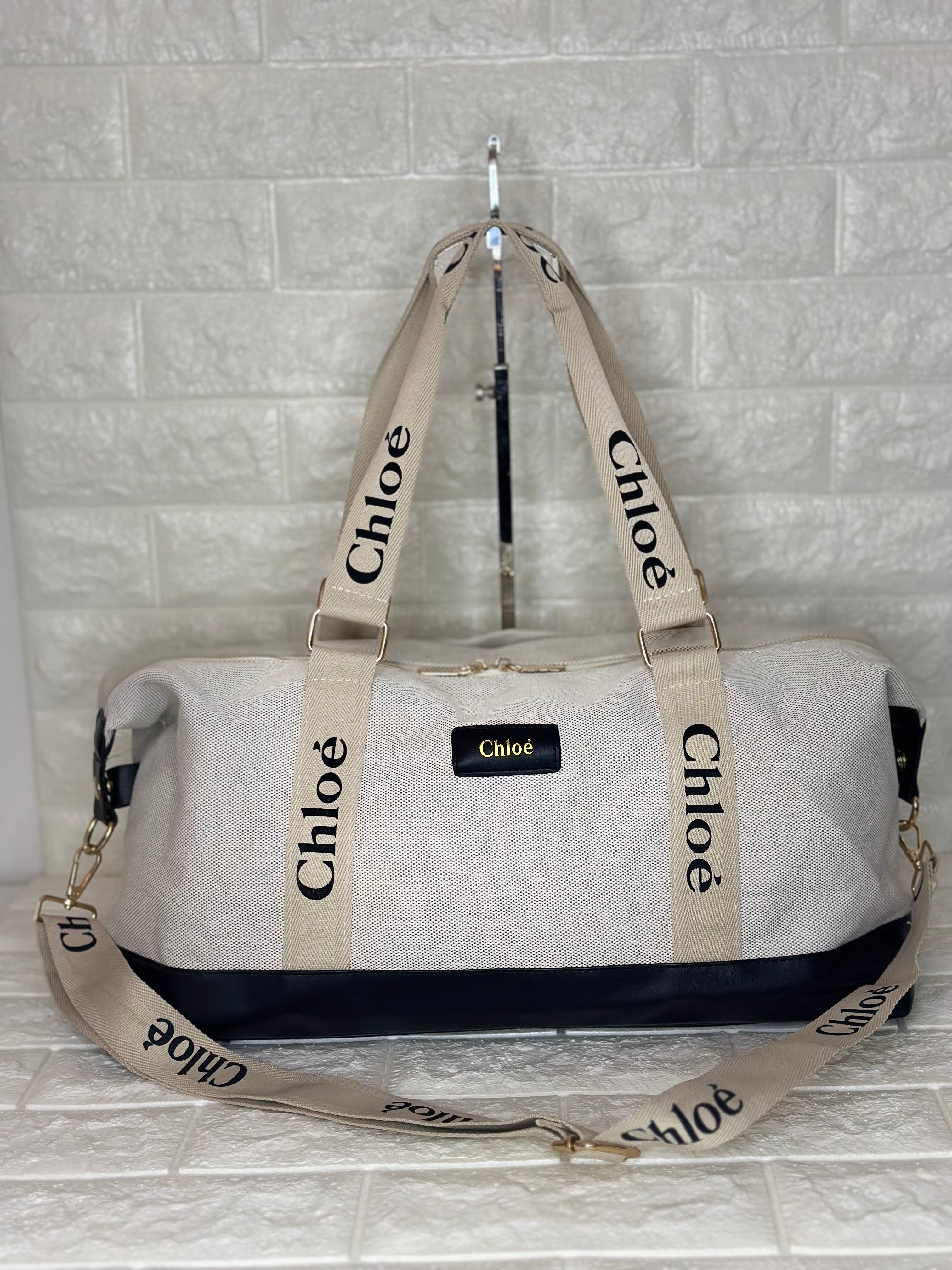 Chloé Canvas Travel Bag