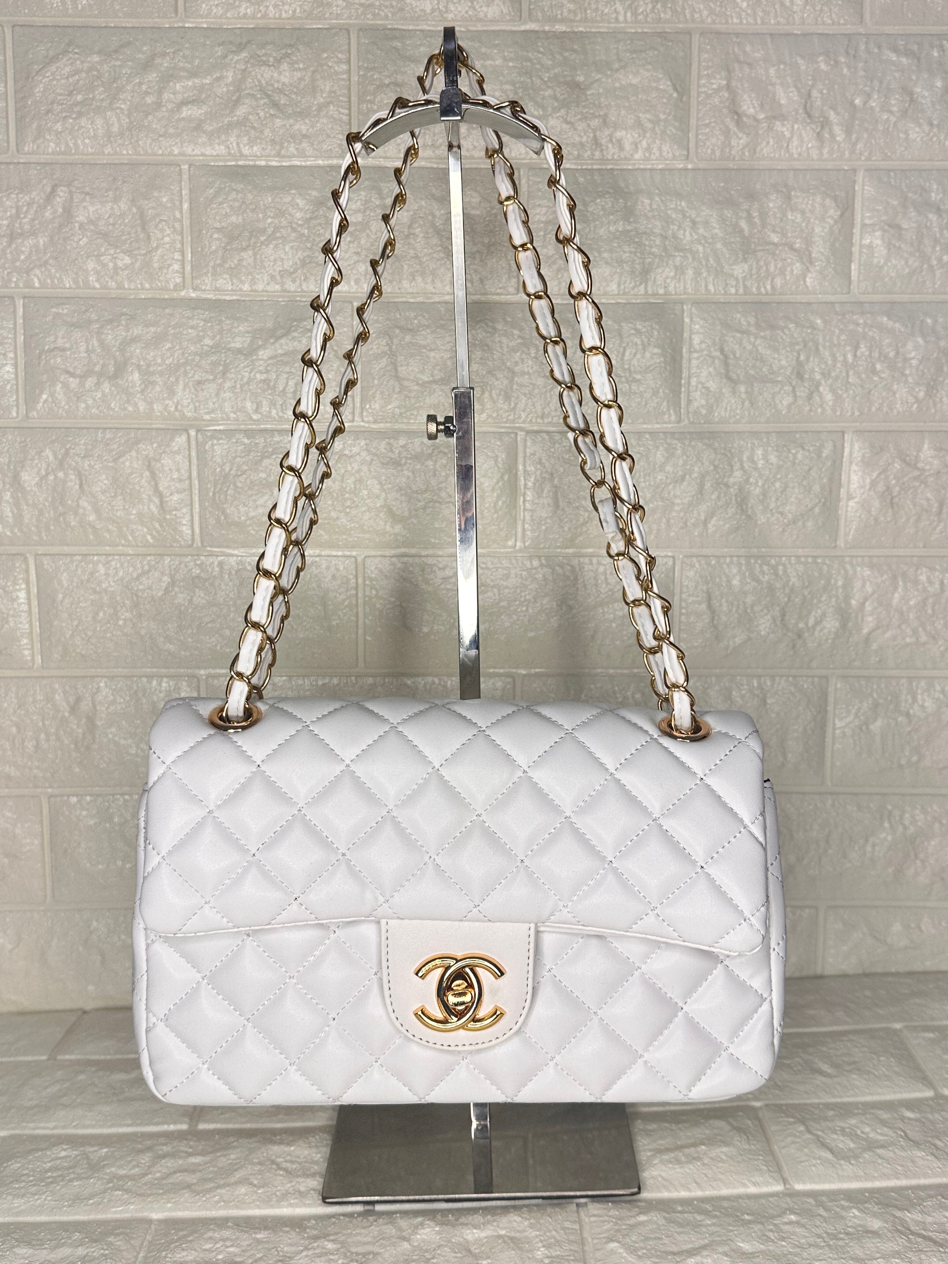 Chanel Classic Flap Bag White