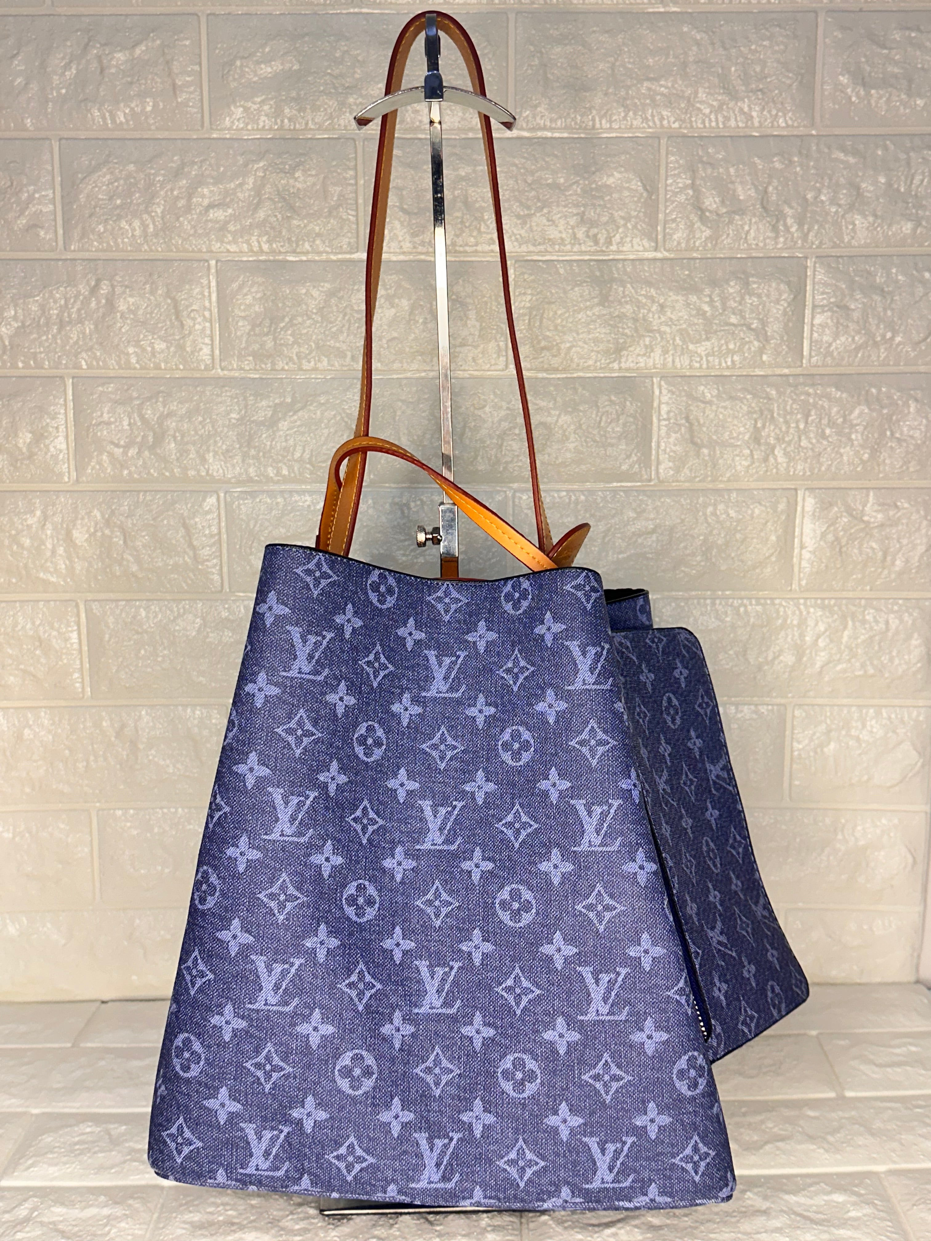 Louis Vuitton Monogram Denim Blue