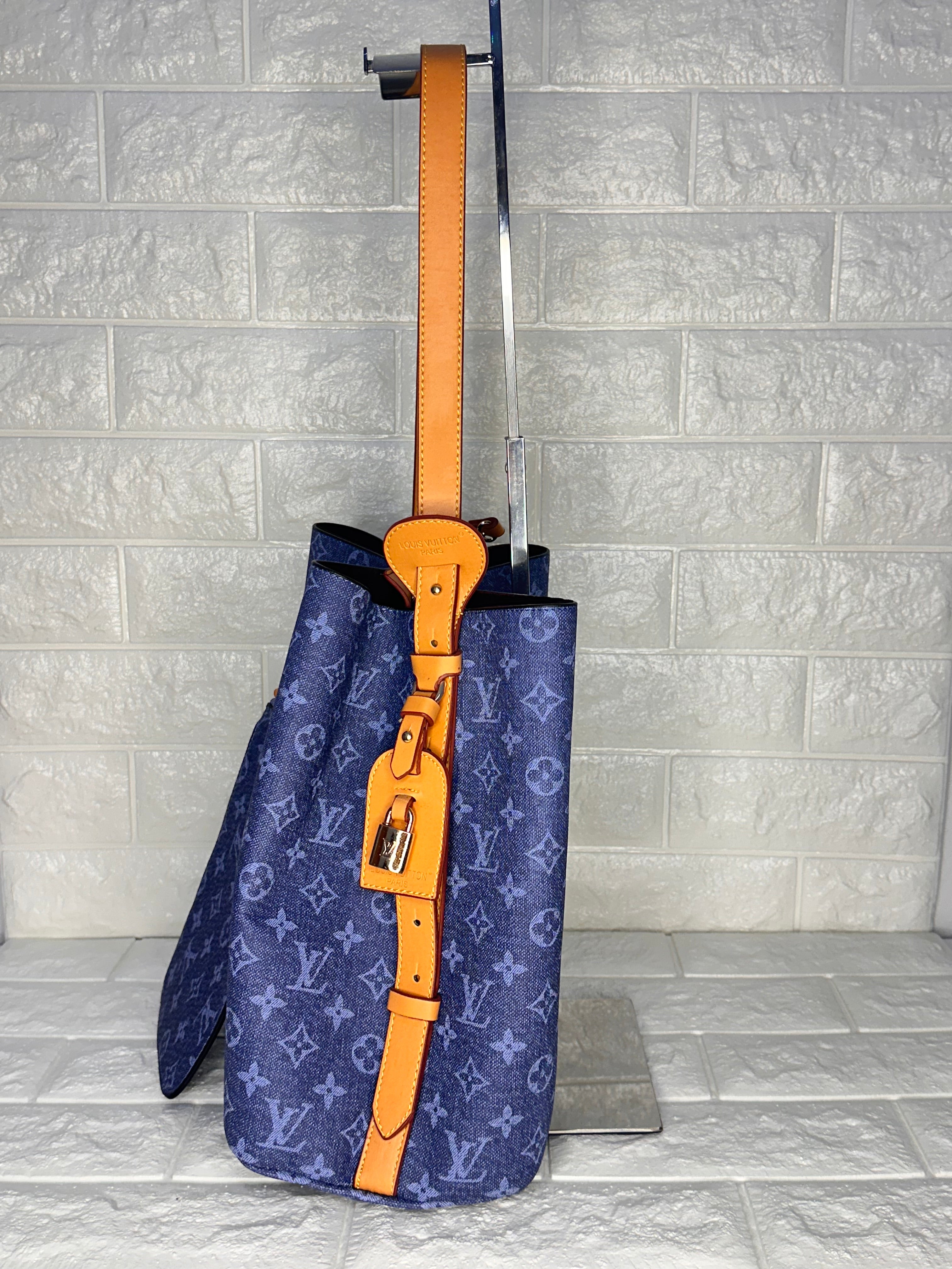 Louis Vuitton Monogram Denim Blue