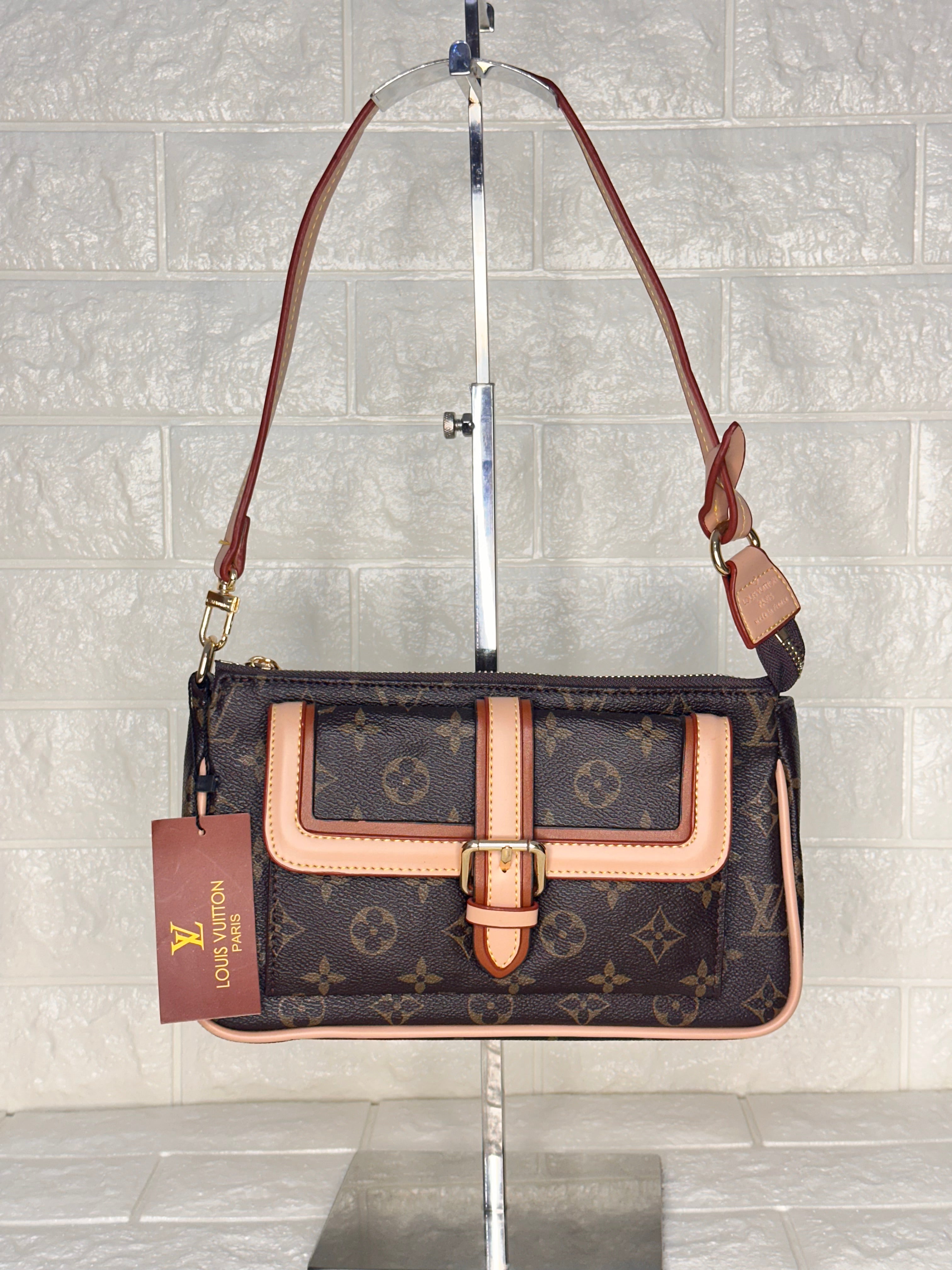 Louis Vuitton Monogram Buckle Shoulder Bag