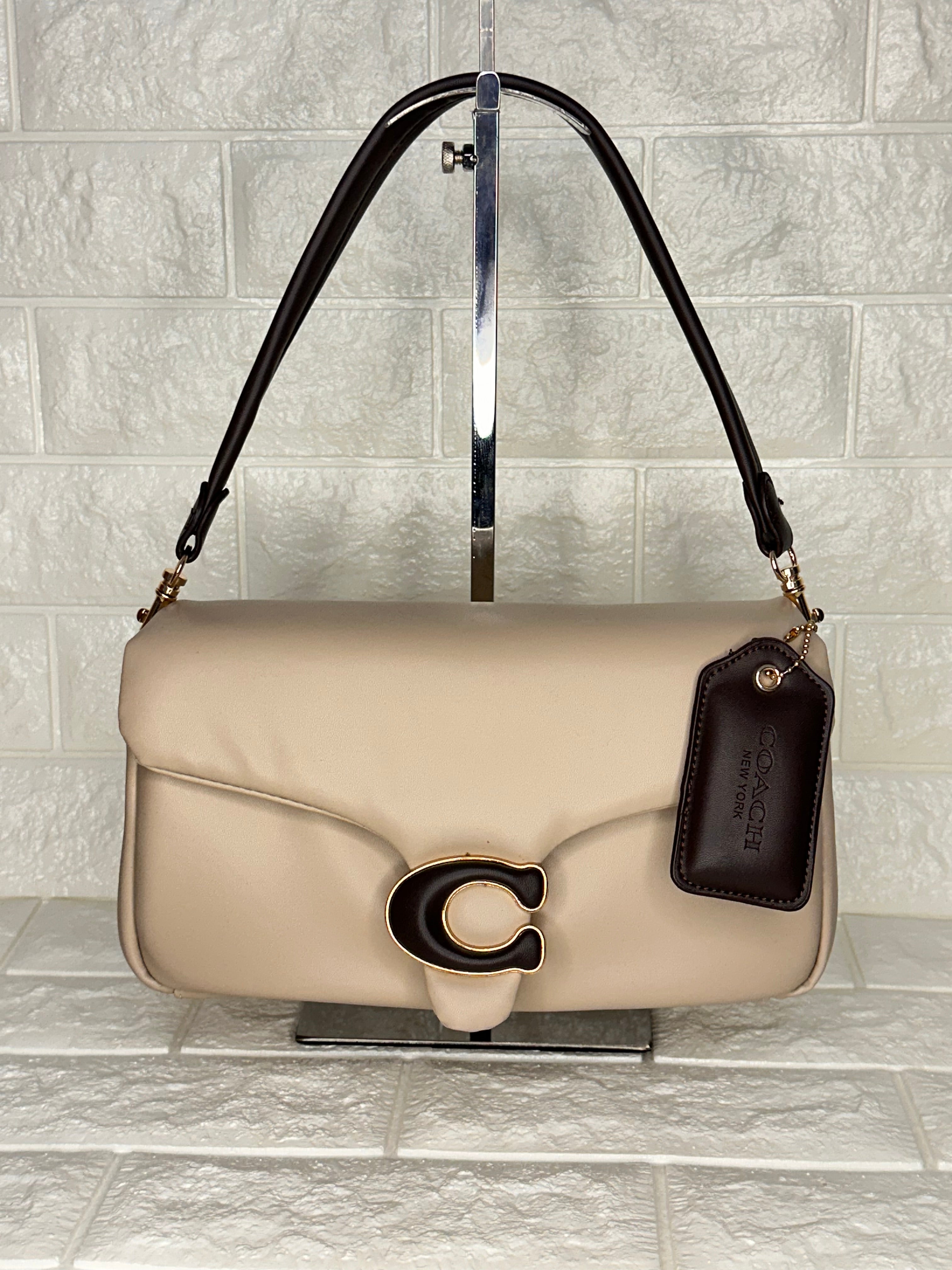 Coach Tabby Shoulder Bag Beige