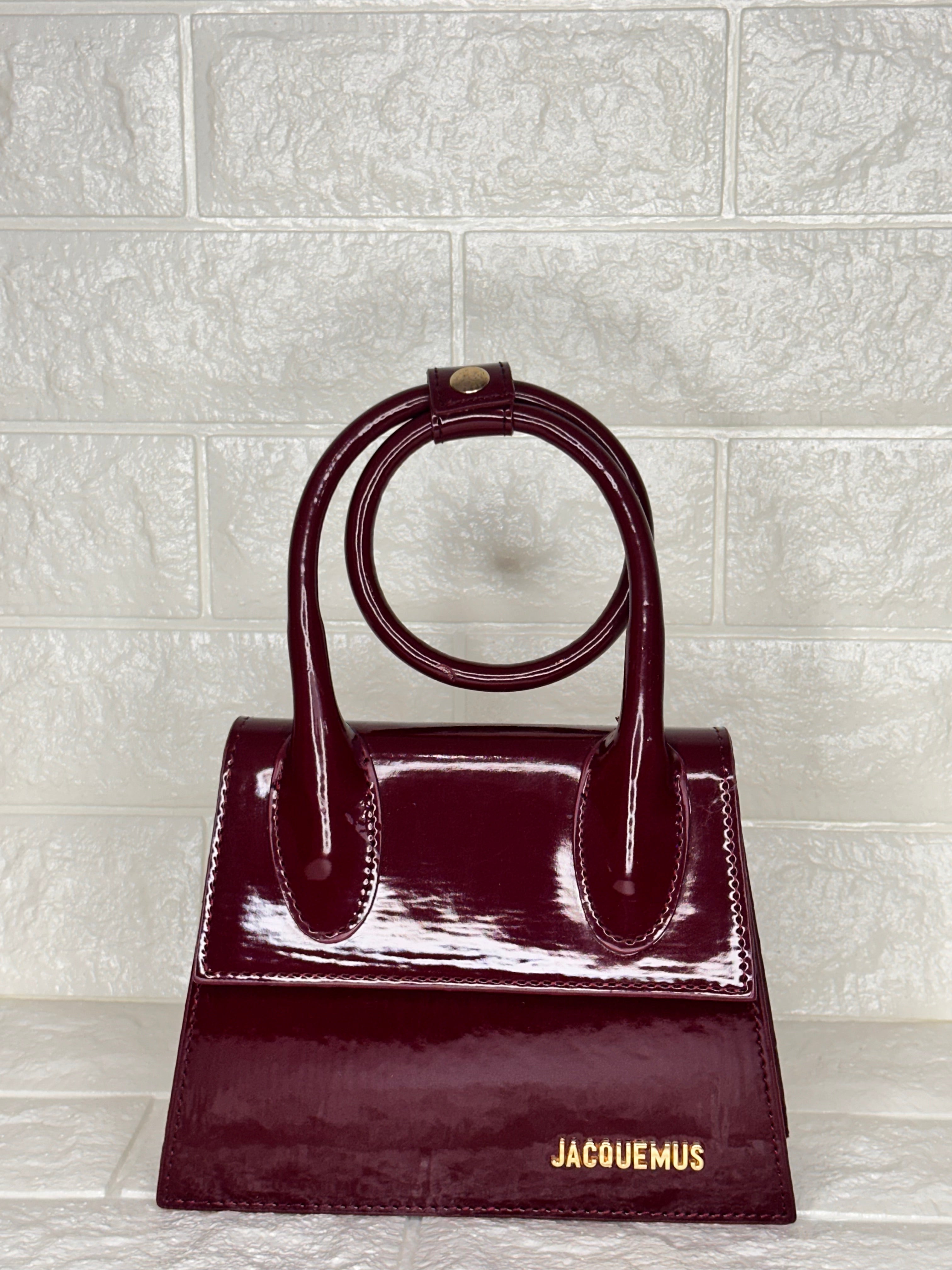Jacquemus Le Chiquito Bag Burgundy